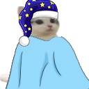 catsittingverycomfortablebuthesassnugasabuginarug emote