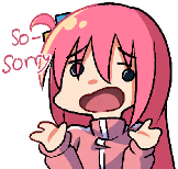 bocchisorry emote
