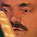 KEKBaguette static emote