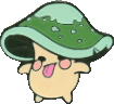 green_chibi_shroom static emote