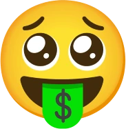 Plead_money emote