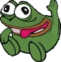pepegSitWave emote
