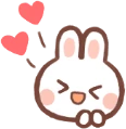bunny_hearts emote