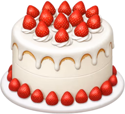 Strawberrycake emote