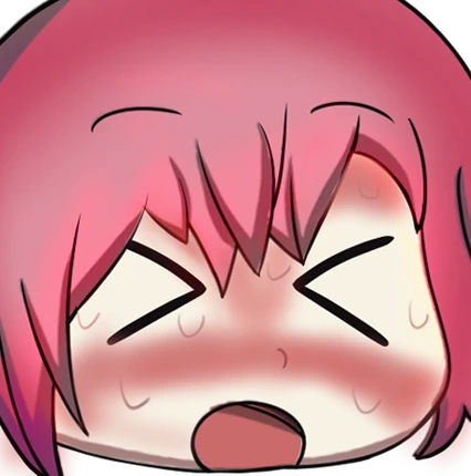 MashRedFace emoji