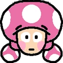 Flushedette emote