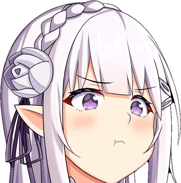 Emilia_Pout emote