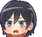 mikasaShy animated emote