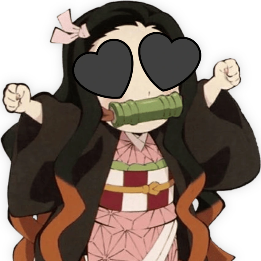 Nezuko_HeartBlack emote