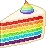 RainbowCake emoji