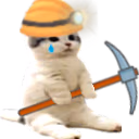 catsittingverycomfortablebutmentallypreparingtogobackintothemine emote