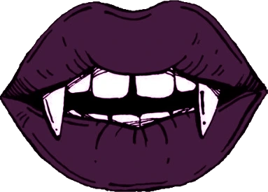 vampiremouthpurple emote