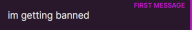 FirstTimeBanned static emote
