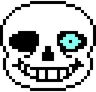 SansBlueEye emote