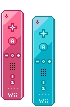 PinkAndBlueWiiRemotes emote