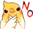 BirdNo emote