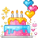 PixelCake emote