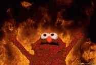BURN emote