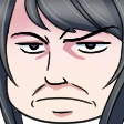 Grumpy emote
