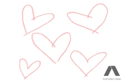 Hearts emote