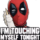 DPtouchingmyself emote