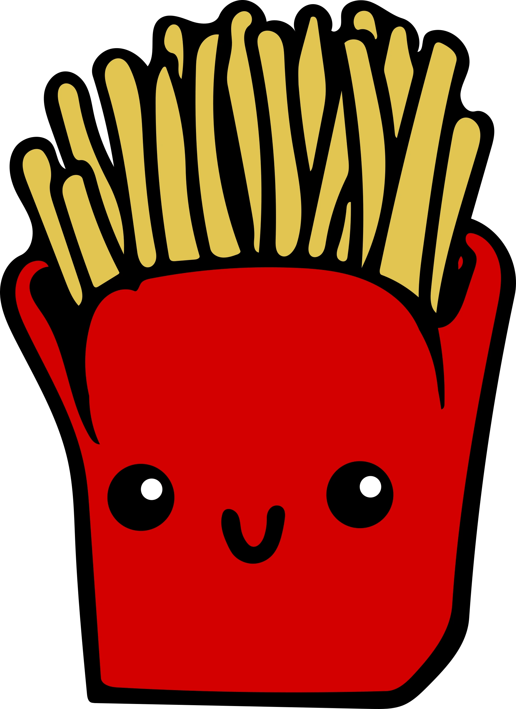 KawaiiFrenchFries emote
