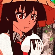 Akame_stare emote