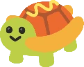 FHotDogTurtle emote