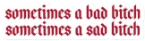 Sometimestext emote