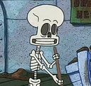 squidwardskull emote