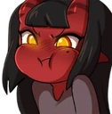 MeruTheSuccubusPout emoji