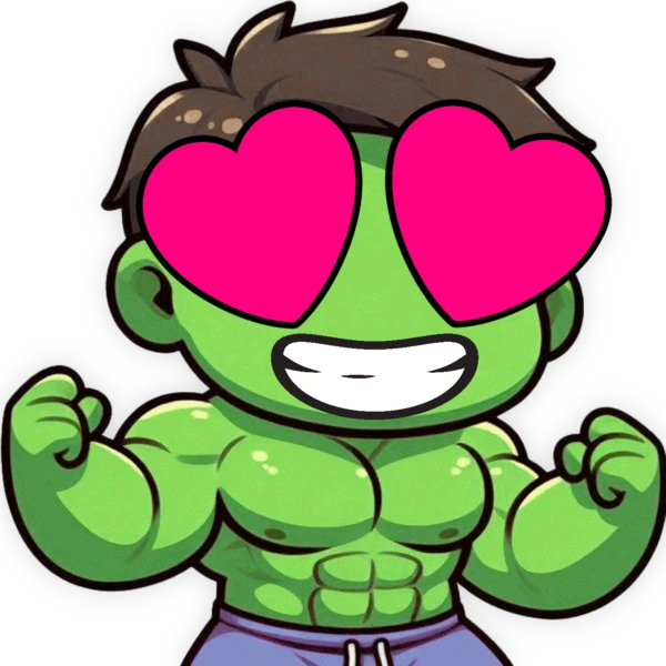 Hulk_HeartPink emote