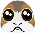 Porg emote