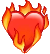 heartonfire emoji