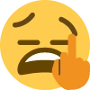 shutupTired emoji
