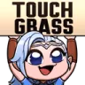 MiyaTouchGrass emoji