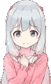 IzumiSagiri_Shy emote