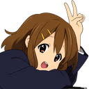 HirasawaYuiPeace emoji