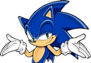 sonicShrug emote