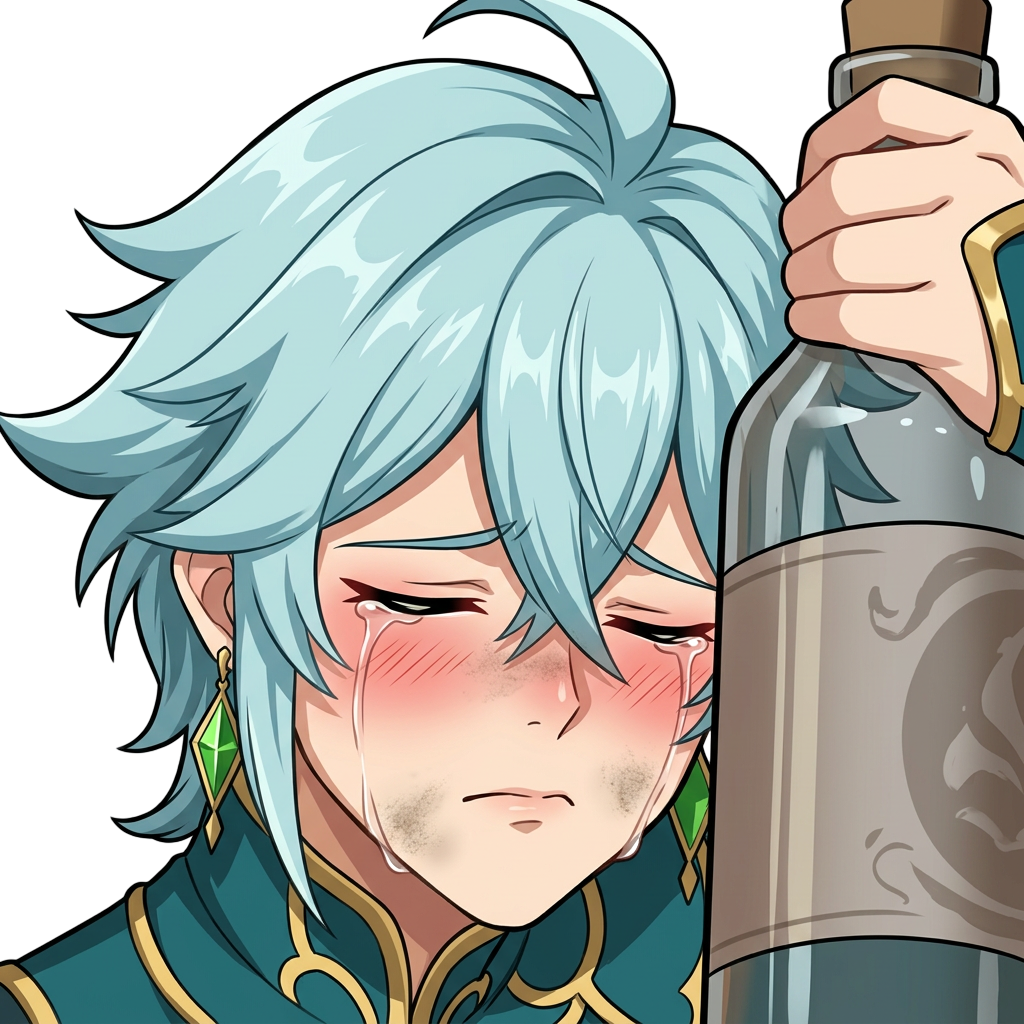 tea_reaching_for_bottle static emote