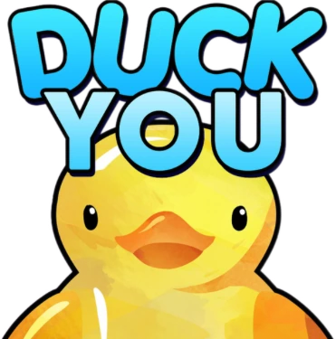 Duck_You sticker
