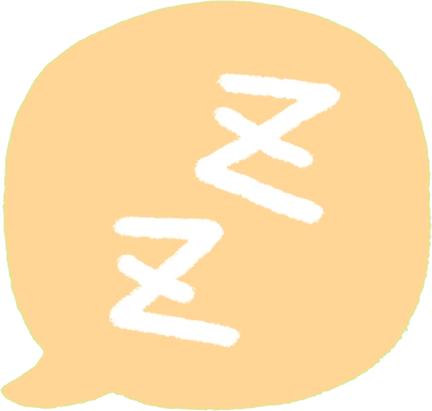 SpeechBubbleSleep emote
