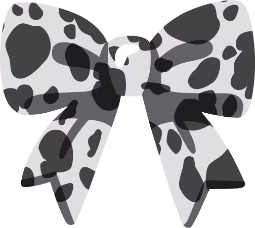 Blackwhitebow emote