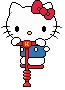 HelloKittyPogoStick emote
