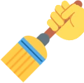 broom_hand emoji