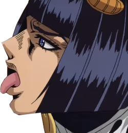 bucciarati_lick emote