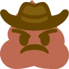 angry_cowboy_poop emote