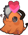love_pochita animated emote