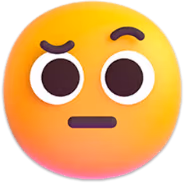 win11emoji_raised_eyebrow emote