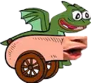 PepegaDragonPogCannon emote